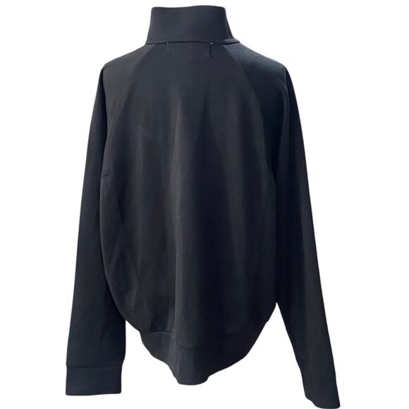 Vintage Havana Black 1/2 zip Pullover size large - Picture 3 of 8